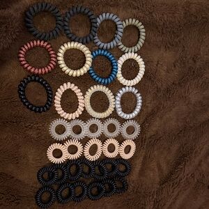 Assortment of Invisibobble hair ties